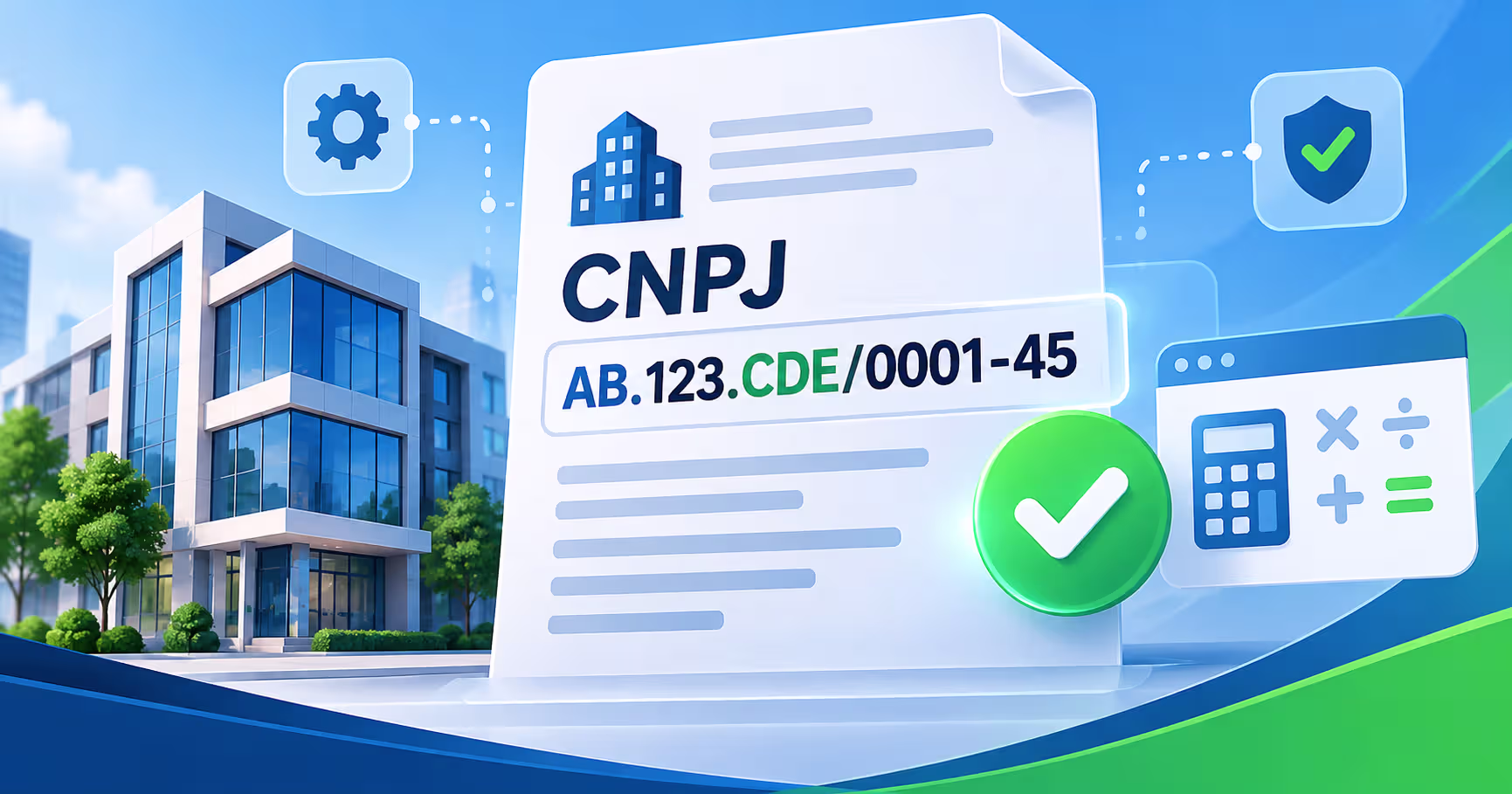 Gerador de CNPJ com suporte ao padrão alfanumérico