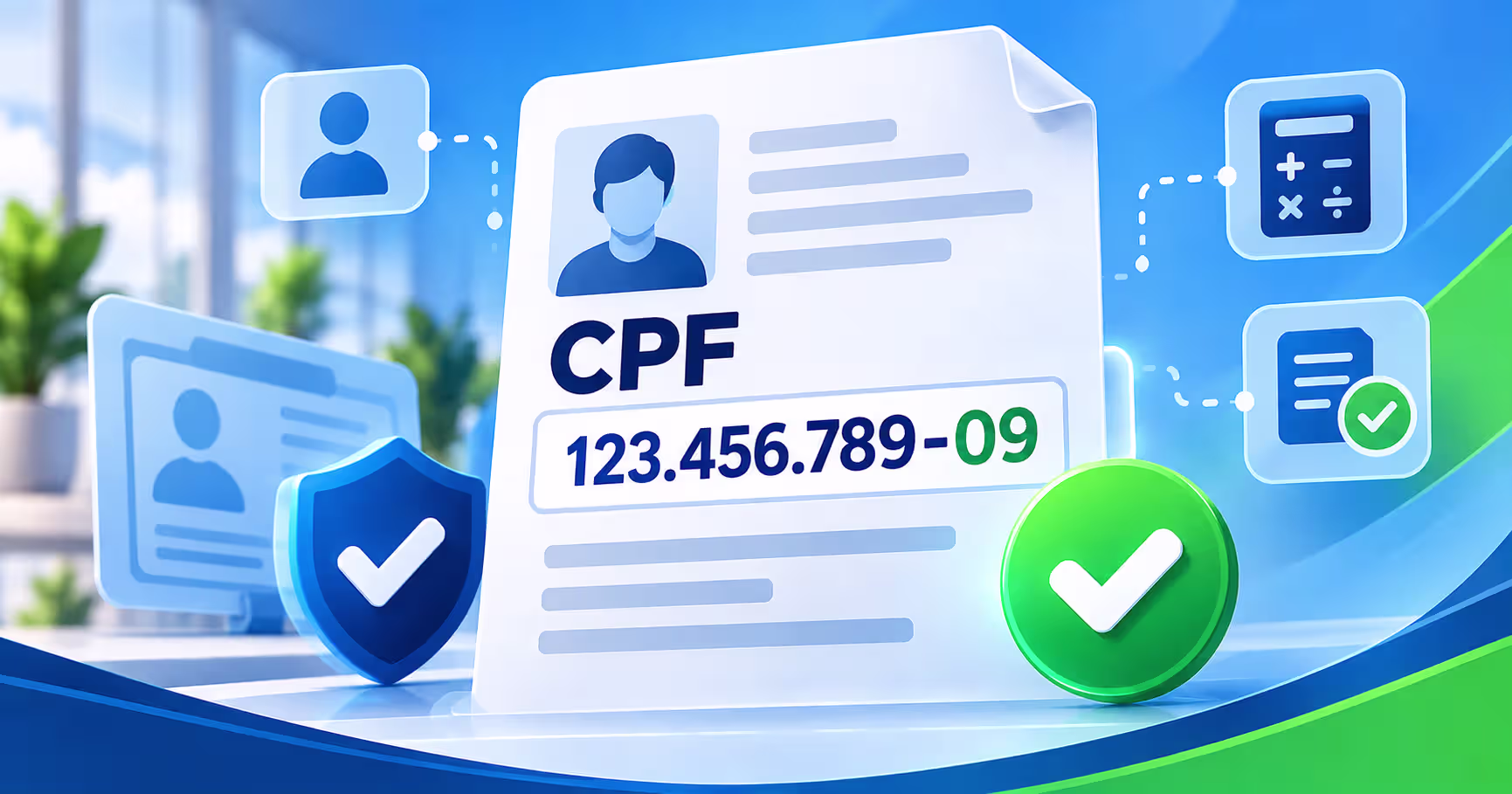 Imagem representando a geração de CPF